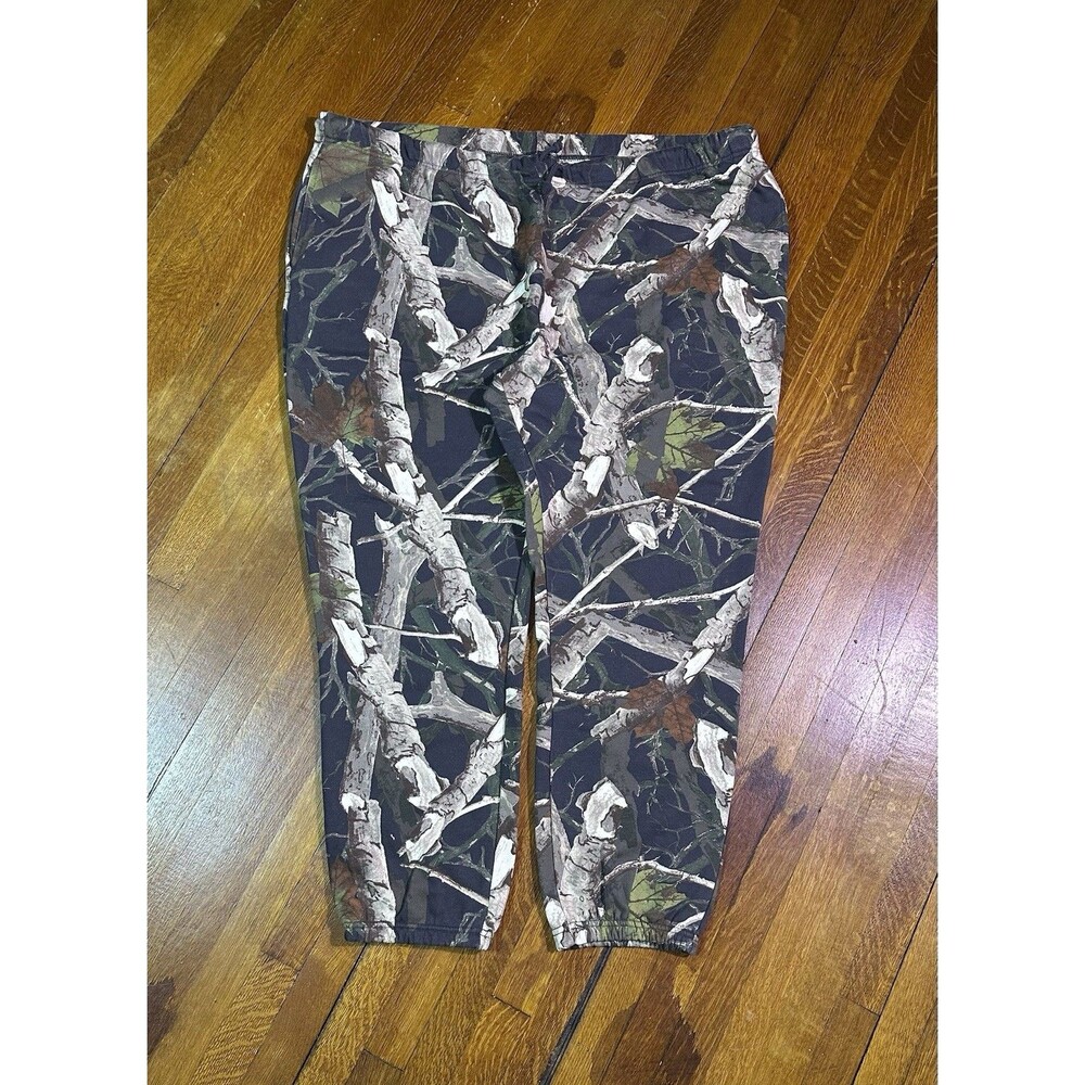 No Boundaries Soft Fleece Tree Camo Sweatpants Men's 3XL